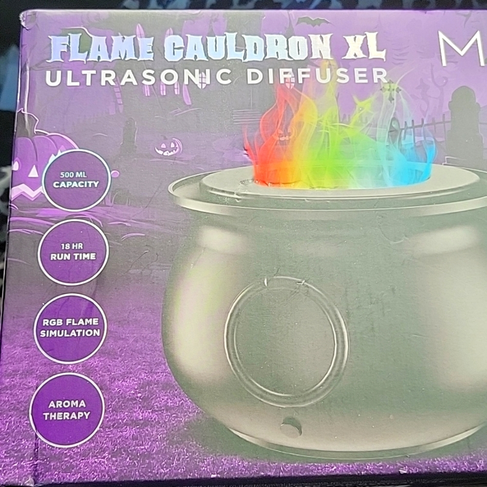 MAHLI Flame Cauldron XL Diffuser NIB